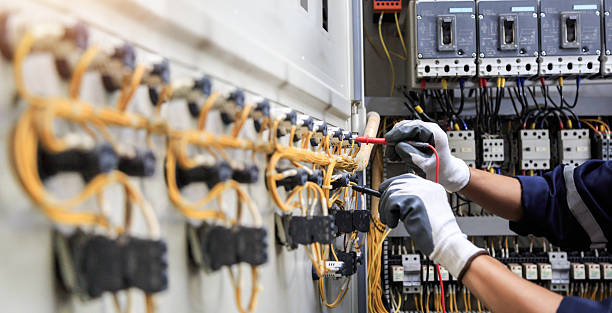 Professional Electrician technician working in Thompson, ND